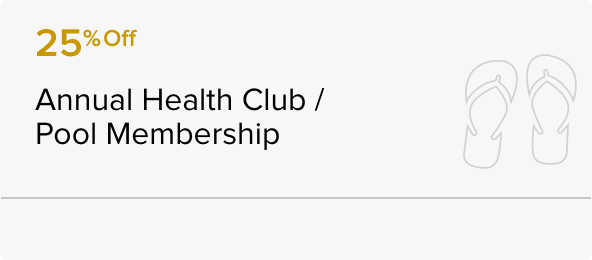 Annual Health Club/Pool Membership